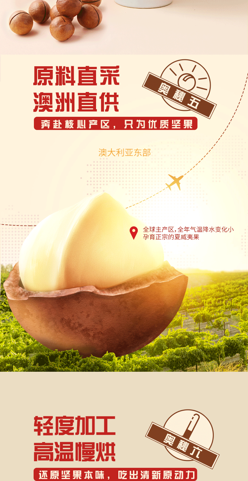 三只松鼠 夏威夷果 1000g 锁鲜装 图10