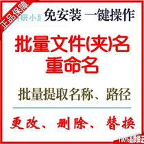 File name change in batch rename extract generate copy path rename delete replace folder name