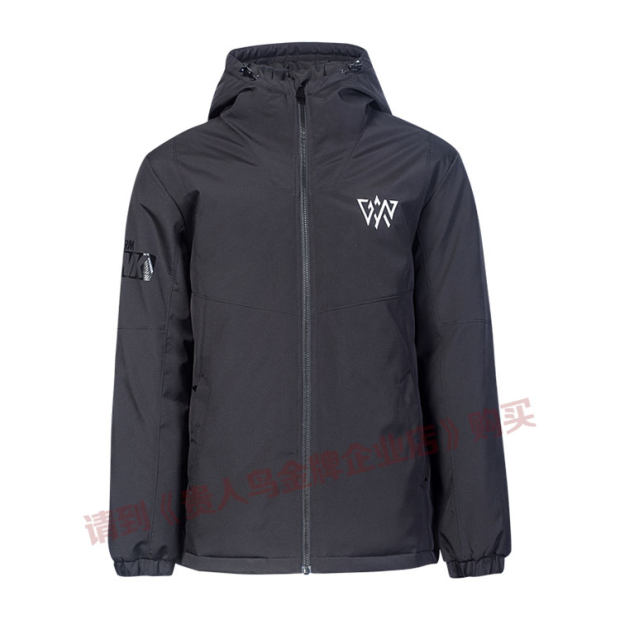 鸟 正品 2018 mùa đông mới ấm áp dày thể thao áo khoác cotton giản dị A785039 áo phao mũ lông