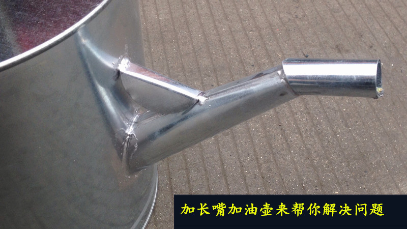 Long nozzle with lid refueling barrel gasoline barrel car motorcycle spare fuel tank 20 liters 15 liters with filter refueling pot