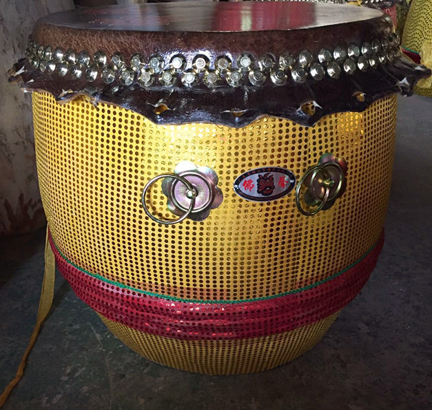 The authentic South Lion Drum Wake Lion Drum 18 inch Lion drum 60CM lion encourages the dragon dance props one foot and eight lion drums