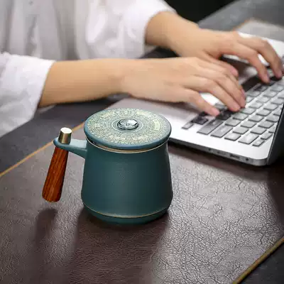 Compass with filter tea separation Lubao water Cup compass mug Office Home Town House evil can be customized