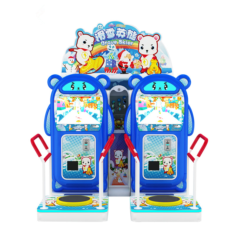 2022 New ski hero twisted sports game console naughty castle indoor small coin video game equipment