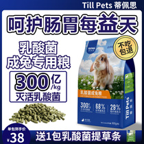 Tipeth lactic acid bacteria rabbit food into rabbit food pet rabbit food rabbit special dwarf lop-eared adult rabbit food