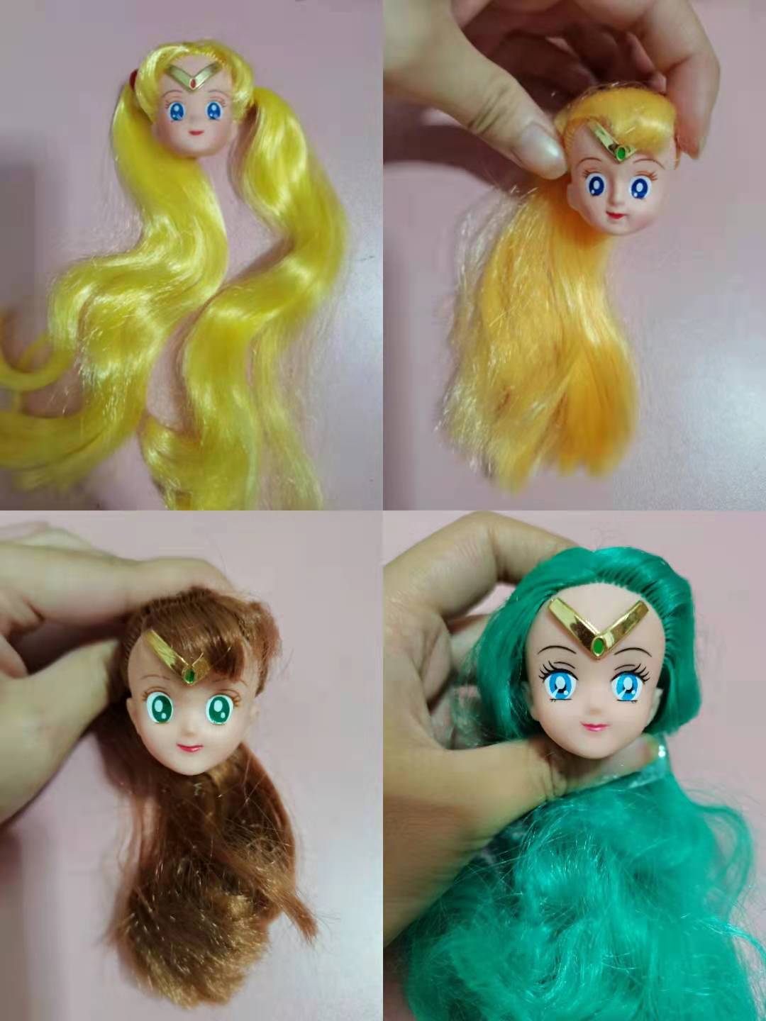 Beauty Less Female Warrior Doll 60% Barbie Doll Sailor Moon Sailor Moon Sailor Jupiter sailor Neptune Neptune