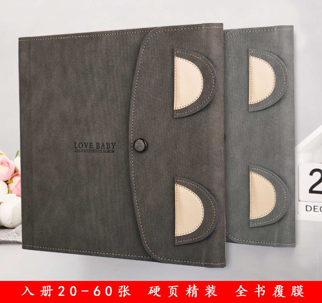 United States and India rabbit skin photo album square family baby couple travel diy mobile phone photo development photo book