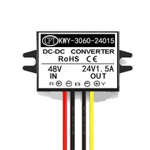 36V48V to 24V1A-60A power supply reducer DC-DC30V-60V variable 24v waterproof power supply step-down module