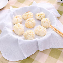 Household cotton non-stick steamed mat round small steamed cloth drawer mat steamed cage cloth STEAMED BUN steamed buns filter cloth