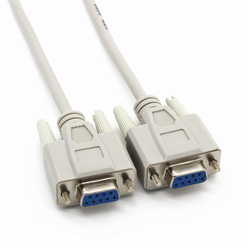 15 m DB9 serial port line RS-232 485422 mother to mother 2 and 3 cross COM port line 9 holes to hole