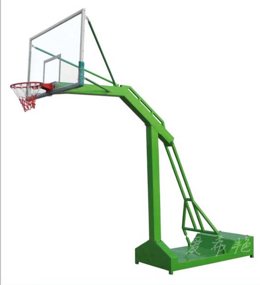 Changsha movable outdoor basketball stand transparent tempered glass basketball board repairing adult outdoor inner basket ball holder