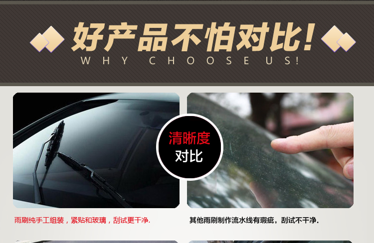 Bắc Kinh Hyundai thương hiệu mới lưỡi gạt nước Tucson nguyên bản 2015 mẫu không cần gạt nước dải xe đặc biệt gat nuoc xe oto