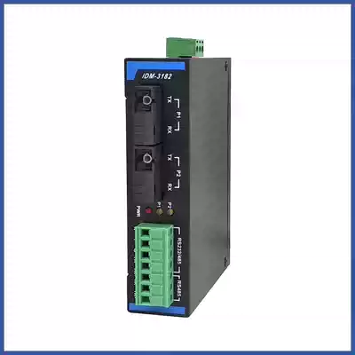 Two-way 485 fiber self-healing ring optical end machine ring network RS232 485 to fiber transceiver repeater Optical cat