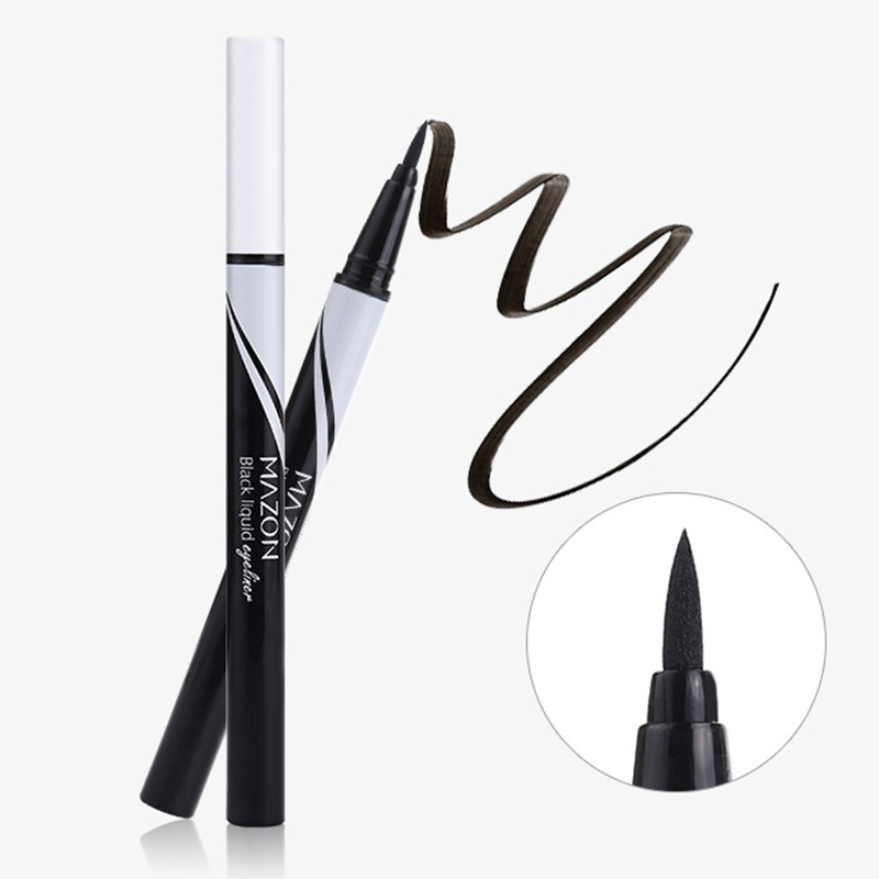 Oops eyeyline pen new eyelink pen waterproof without fainting 36H cool black speed dry eye line liquid foreign trade exploits