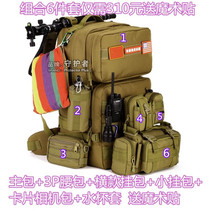 Guardian large capacity mountaineering bag rucks backpack 55 liters tourist travel hiking men outdoor camping backpack