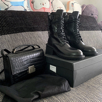 7 cm roughage with the upper foot handsome and cool ~ ~ small crowdfunding retro 100 lap high with Martin boots