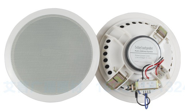 6 Inch Smallpox Horn 6W Background Music Speaker Suction Top Sound Box Public Broadcast Constant Pressure Power Amplifier Horn