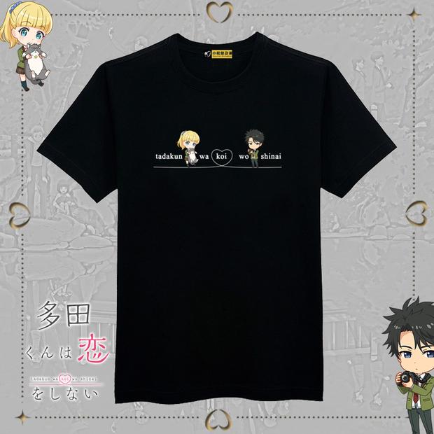 Tada Jun không yêu anime xung quanh chủ đề Tada Gwangliang Teresa Áo phông mới cho nam và nữ quần áo mùa hè - Carton / Hoạt hình liên quan hình dán doraemon