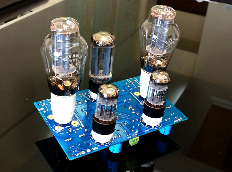 300B single-ended Class A amplifier, tube amplifier, amplifier board, immersed gold PCB kit