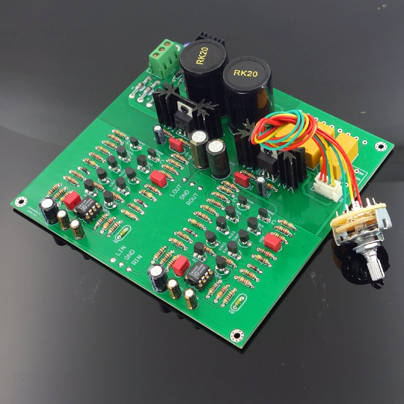 Reference Gold Voice C3850 front Level Circuit Kit Class A Output with 3-bit input selection