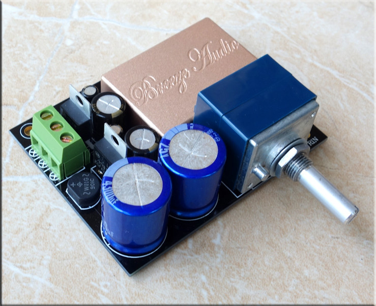 LME49720+Shield+ALPS Potentiometer stereo preamplifier kit wlxstereo