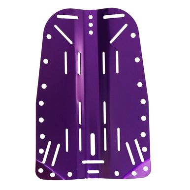 Scuba Choice Aluminum Backplate General purpose for backfly technical diving with hard aluminum