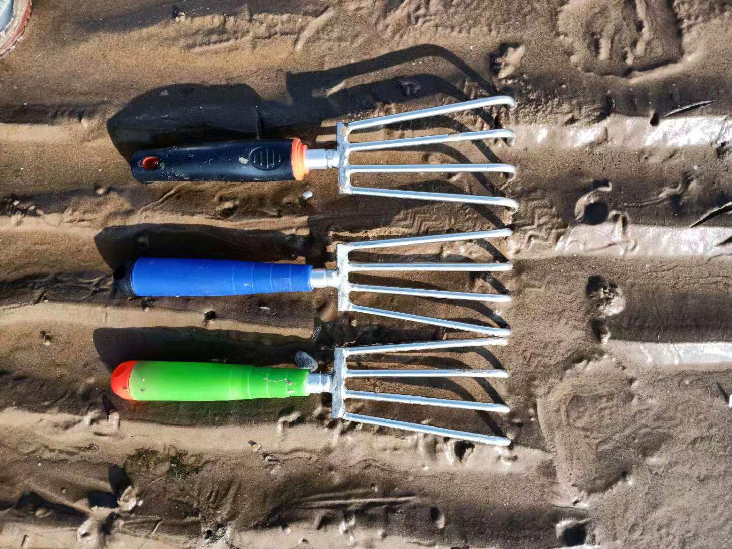 Stainless steel 304 rake 4 claw rake clam rake Gala rake rake rake rake rake flower armor rake