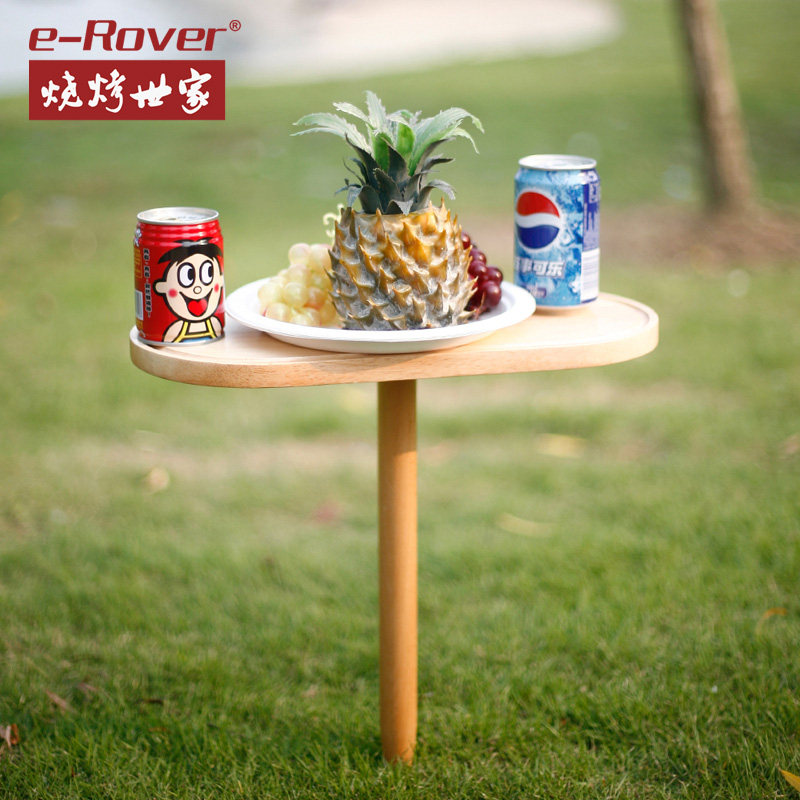 BBQ Family Outdoor Folding Table Portable Couple Table Outdoor Folding Table and Chair BBQ Table Picnic Table Folding Table