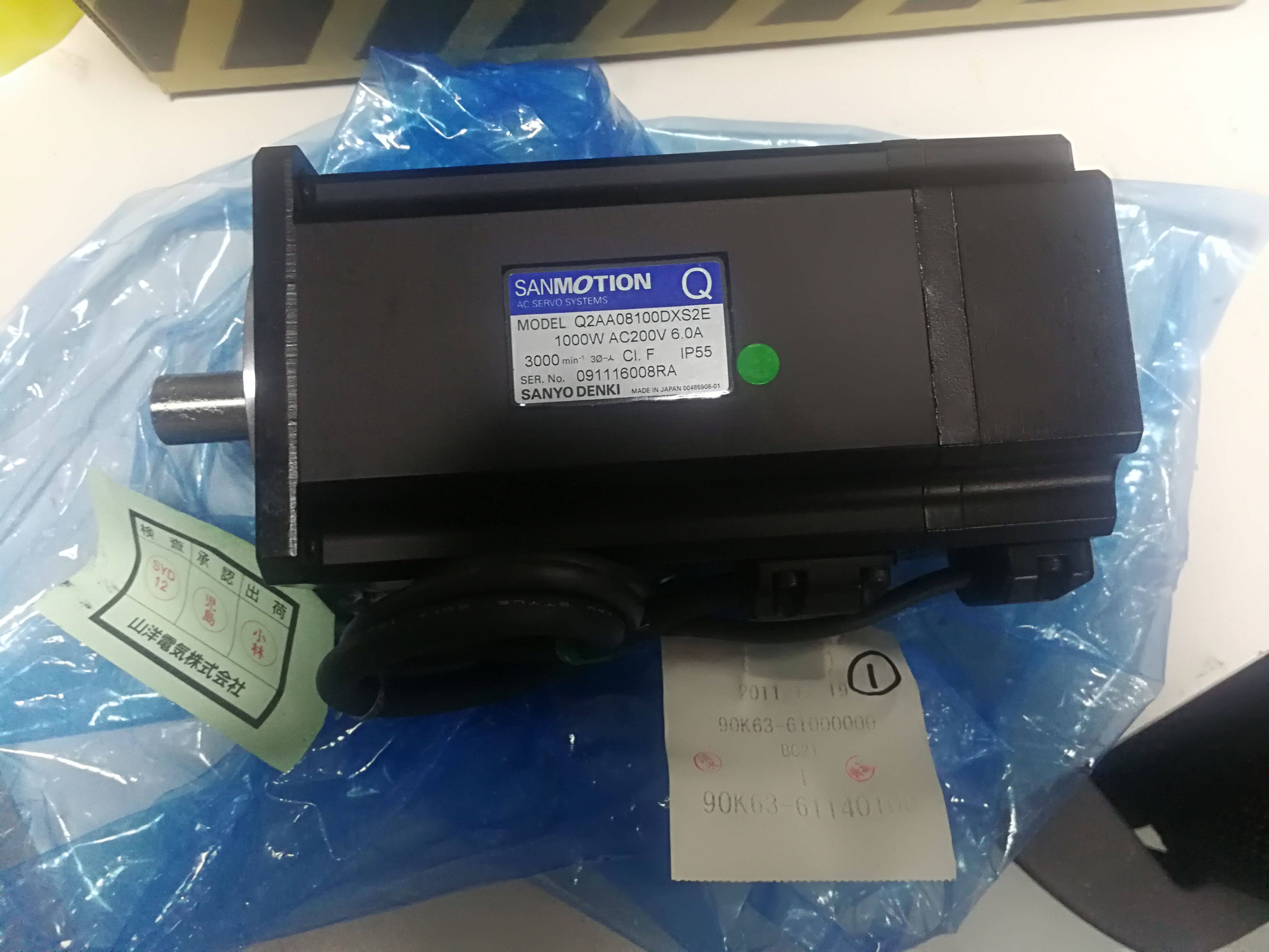 90K63-611404 YAMAHA Mountain leaf YG200 Y axis Q type servo motors 1000W new