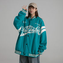 Mint Planet Japanese Academy style retro letter print baseball jacket female street couple flying jacket