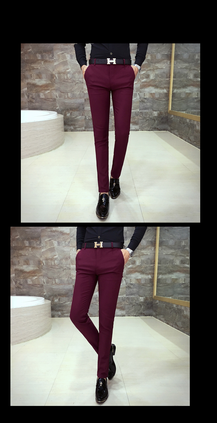 Pantalon Slim-type pour jeunesse en coton pour automne - Ref 1465679 Image 16