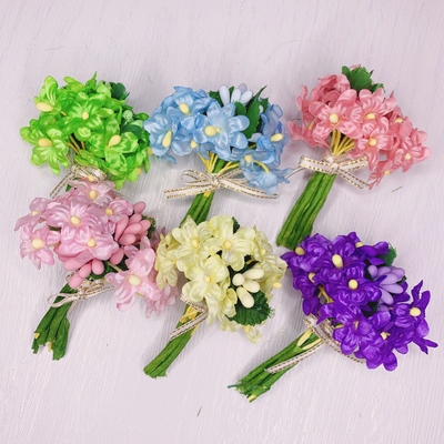 taobao agent Bjd hand holding flowers bouquet decorative starry flowers 346 points small cloth mini flower photography prop access to accessories