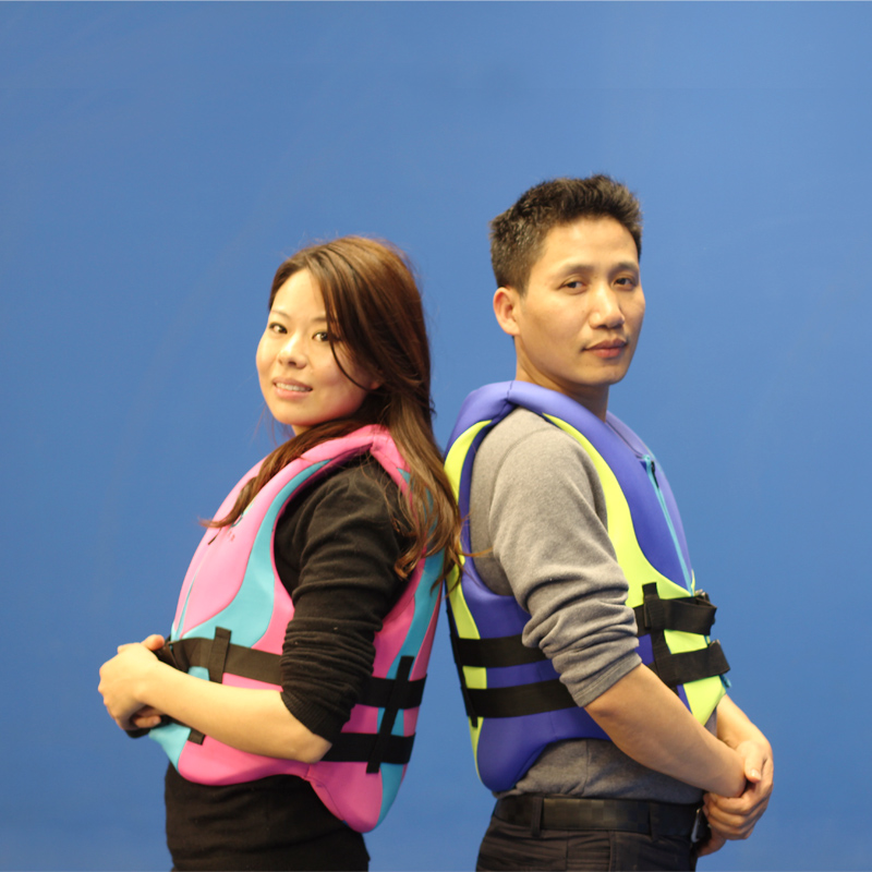 Water sound adult life jacket Buoyancy vest vest Fishing snorkeling rafting Thick professional swimming equipment