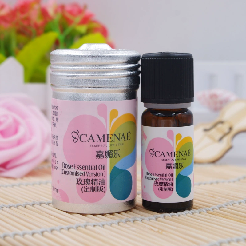 Giải phóng mặt bằng tinh dầu hoa hồng Jiameile hợp chất phiên bản chính hãng 10ml massage toàn thân làm sáng da bằng dầu thơm - Tinh dầu điều trị