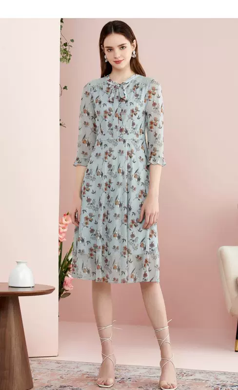 Colette Womens 2020 Mùa hè Thời trang mới Tính cách đầm lưới mỏng lưới KF04586N1 - Sản phẩm HOT