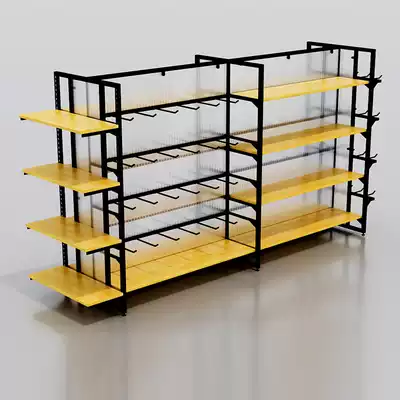 Premium double-sided cabinet jewelry store shelf display rack combination shelf display cabinet