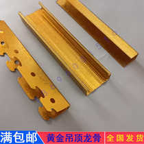 Light steel keel ceiling 10 times rust-proof gold keel villa high-end decoration full set of materials national standard main and auxiliary ribs