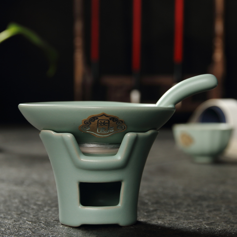 Tea Leak Filter Tea Ware Mesh Tea Channel Zero Fit Ceramic Filter Tea Slag Funnel Ru Kiln Filter Tea Set Accessories