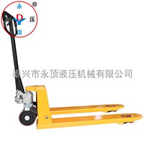 3T width narrow type 3 75 plate manual hydraulic truck pallet truck manual forklift nylon wheeled ground cattle