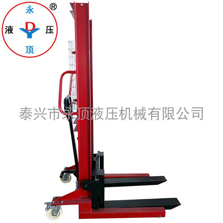 Manual hydraulic wide pile high - lift car 1 ton 2 tons 3 tons rise 1 6 m