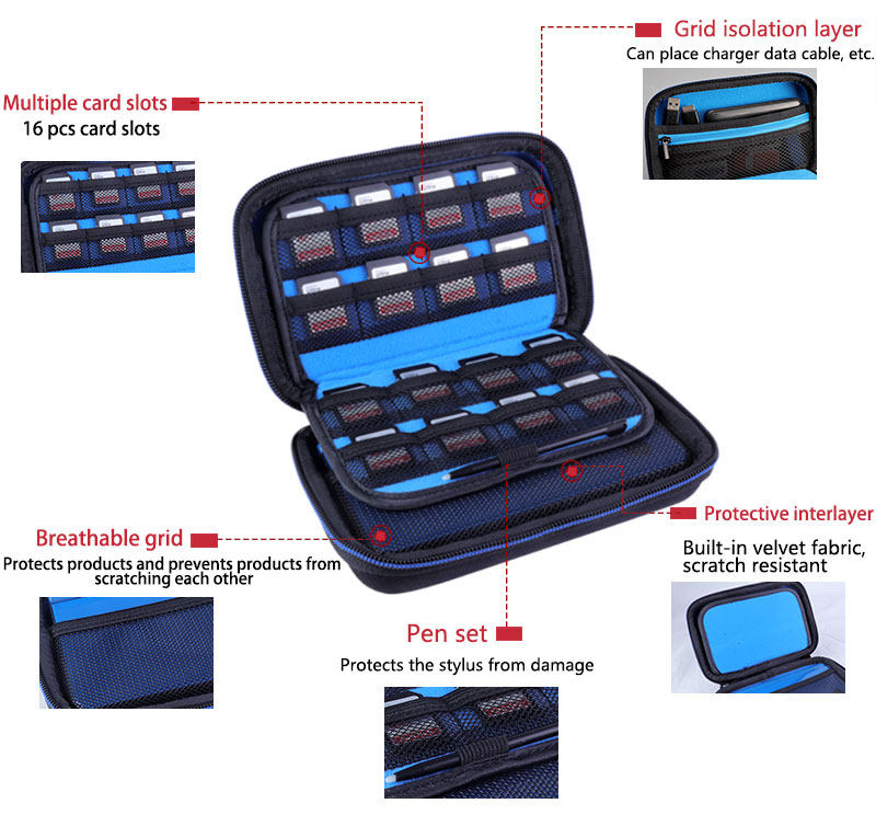 Украшение "Сделай сам" hard cover carrying storage bags for nintendo new 3ds xl 2ds Metheron