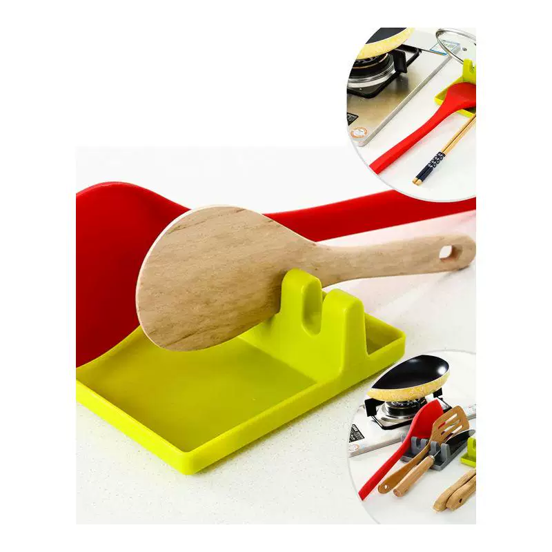 Tofok Spatula Holder Storage Shelf Spoon Rest Tableware Hold