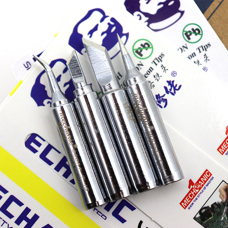 Maintenance guy Branded Iron Head Elbow Pointed Small Knife Head Big Knife Head Iron Tip Lead-free Electric Welding Head