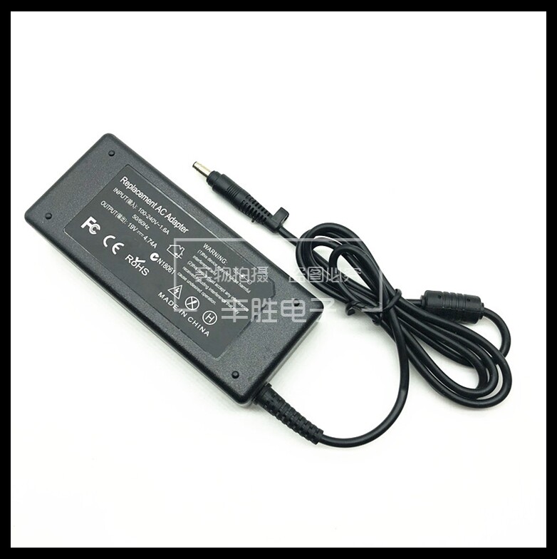 90W notebook power adapter is suitable for HP 19V4 74A bullet charger interface 4 8*1 7