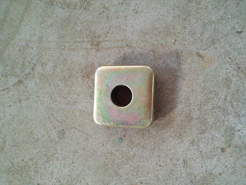 6 * 6CM generator tank shock absorbing cushion single-hole galvanized rubber block WeiChai diesel engine foot buffer cushion