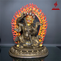 Domestic Tibetan Buddha statue Mahagala the father of the Gombledian Nabo 53cm Karma Ruyi Store