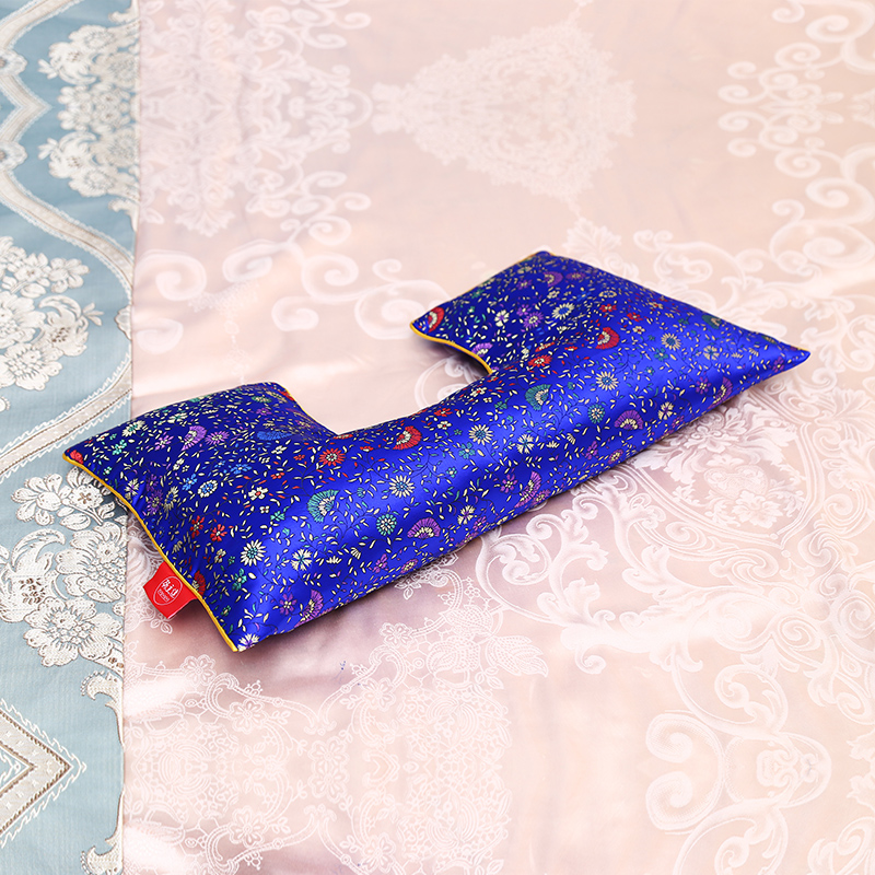 Neck Erect New Products Cervical Spine Pillow Concave Correction Repair Neck Buckwheat Latex Grain Adults Sleep Special Wellness Pillow