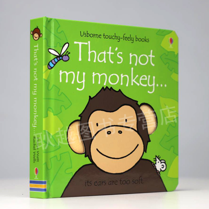 Spot English original imported picture book (with audio) Thats Not My Monkey That's Not Mine: Monkey Eusborn