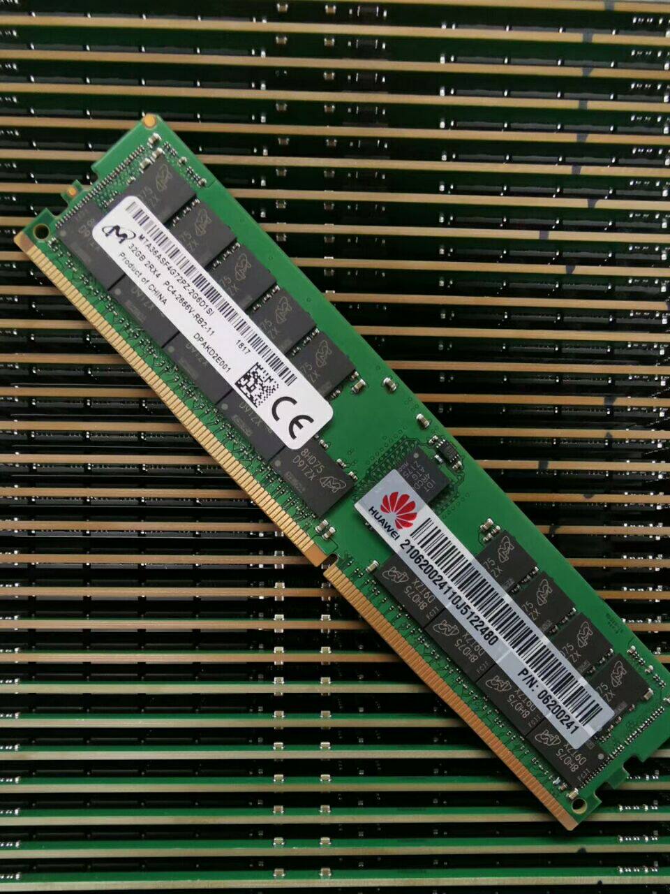 Huawei PN: 06200241 32G 2RX4 PC4-2666V DDR4 2666V DDR4 ECC REG Memory