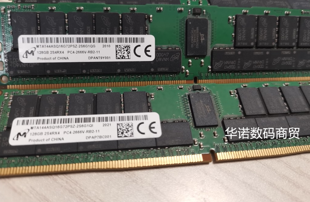 Magnesium Light MTA144ASQ16G72LSZ-2S6E1 128G 2S4RX4 2S4RX4 PC4-2666V REG ECC