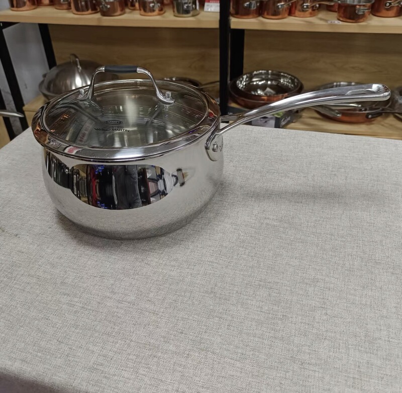 Cuisinart 5-Layer Steel Deepened Milk Pot 18*11cm Non-Coated 316 Stainless Steel Baby Noodle Pot Cuisinart 5-Layer Steel Deepened Milk Pot 18*11cm Non-Coated 316 Stainless Steel Baby Noodle Pot